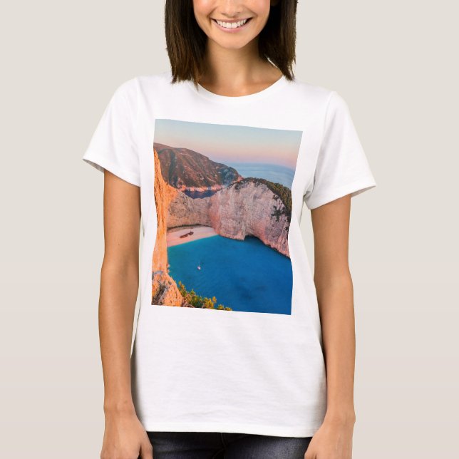Zakynthos, Griechenland. T-Shirt (Vorderseite)