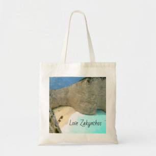 Zakynthos-Taschen-Tasche (der Schiffbruch) mit Tragetasche