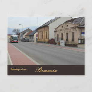 Zalău Rumänien Postkarte