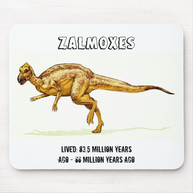 Zalmoxes Dinosaur Mousepad (Vorne)