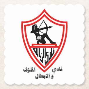 Zamalek SC - Ägyptische Könige und Meister Verein Untersetzer