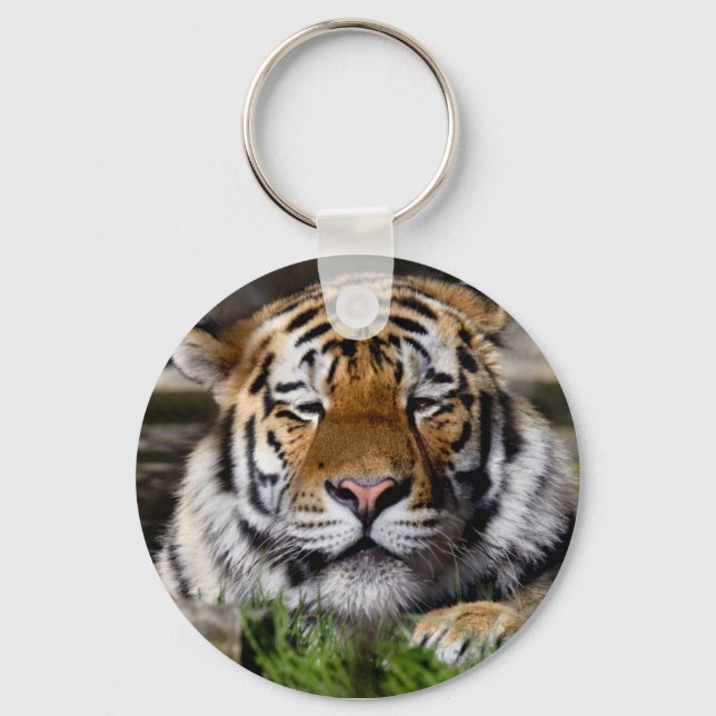 Zambar Tiger Keyring Schlüsselanhänger (Vorderseite)