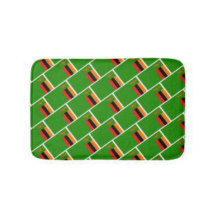 ZAMBIA FLAG Patriotische Moderne Sambia Badematte