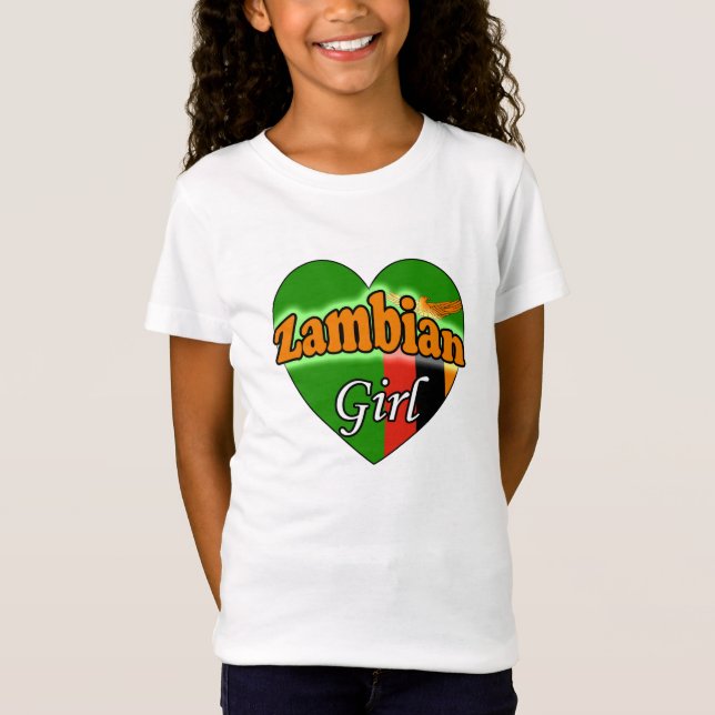 Zambian Girl T-Shirt (Vorderseite)