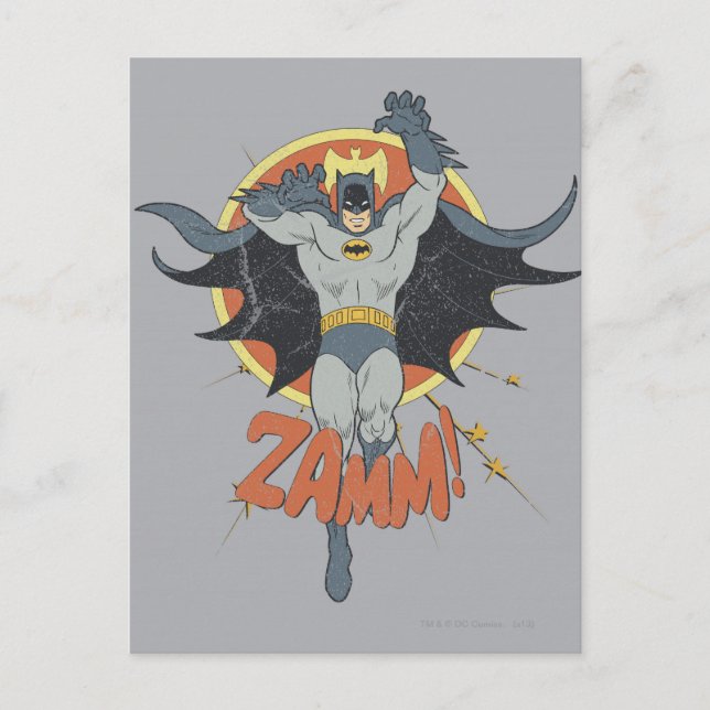 ZAMM Batman Graphic Postkarte (Vorderseite)