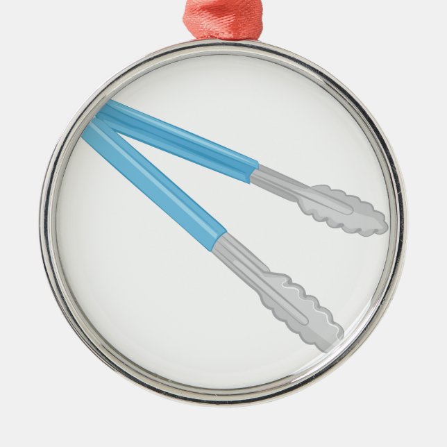 Zangen Ornament Aus Metall (Vorne)