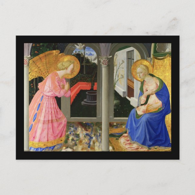 Zanobi Strozzi Ankündigung Postkarte (Vorderseite)