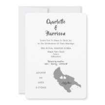 Zante Wedding Destination Foto Einladung