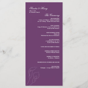 Zantedeschias pourpres épousant le programme