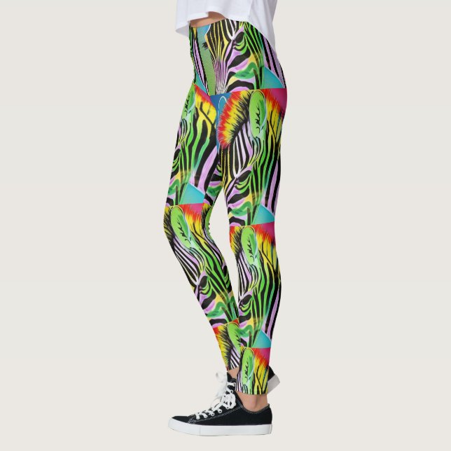 Zany Zebra Leggings (Links)