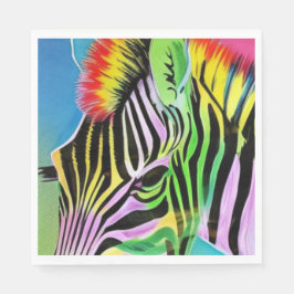Zany Zebra Serviette