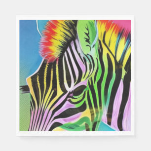 Zany Zebra Serviette
