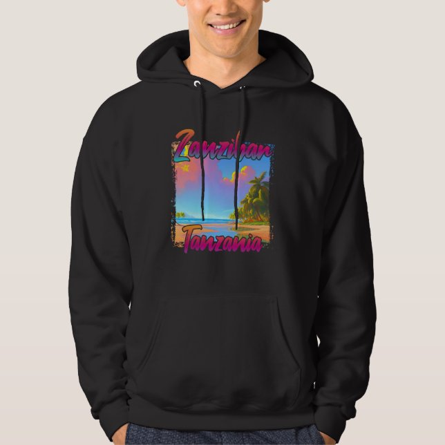 Zanzibar Sunset Hoodie (Vorderseite)