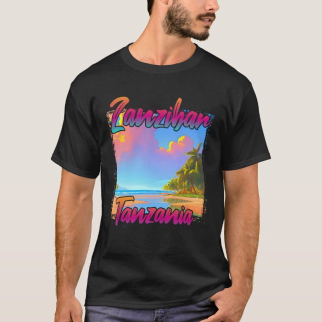 Zanzibar Sunset T-Shirt (Vorderseite)