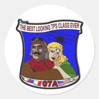 ZAP-Blatt 6 Runder Aufkleber