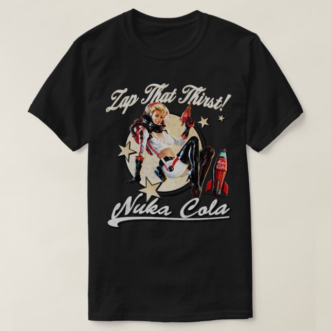 Zap, der Durst ist ausgebrochen T-Shirt (Design vorne)