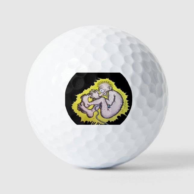 Zap Logo Golf Golfball (Vorderseite)