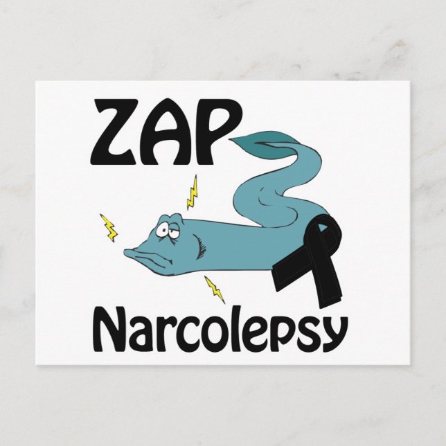 ZAP Narcolepsy Postkarte (Vorderseite)