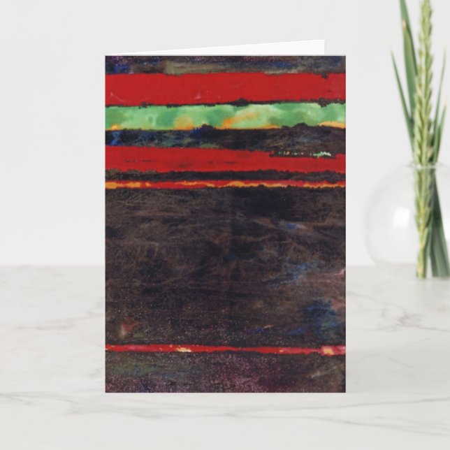 "Zap" Résumé Design Carte de voeux (Devant)