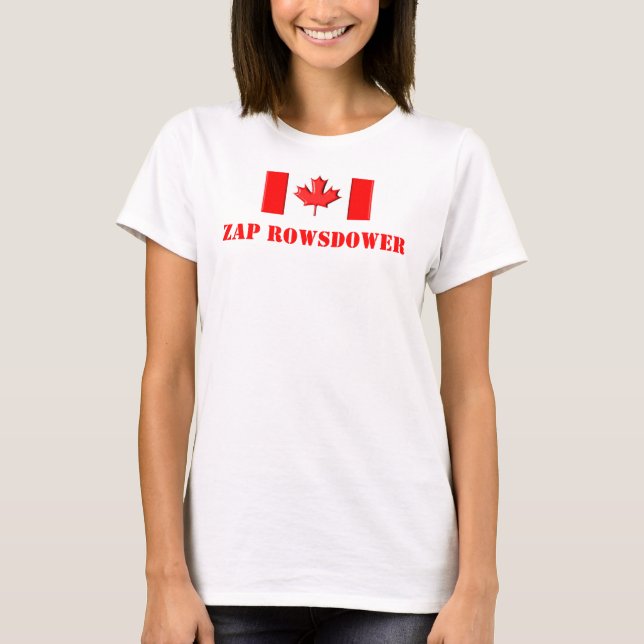 Zap Rowsdower T-Shirt (Vorderseite)