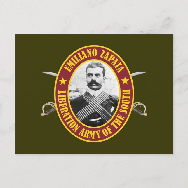 Zapata Postkarte (Vorderseite)