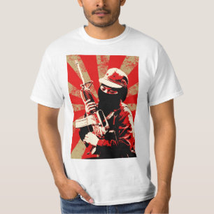 Zapatista durch zorniges T-Shirt