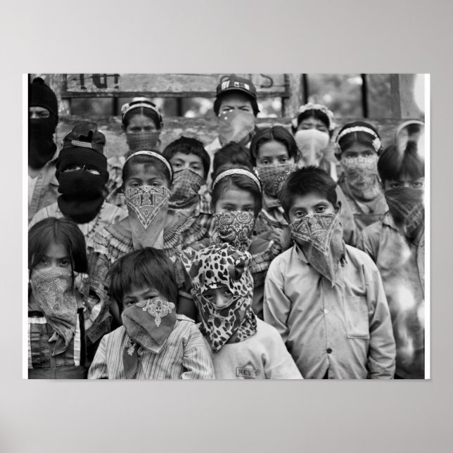 zapatista Ninos Poster (Vorne)