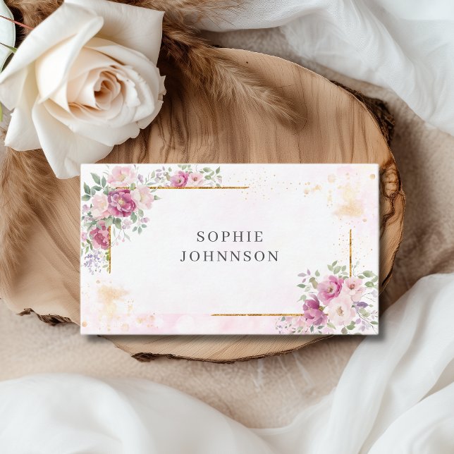 Zapfen mit Goldrahmen Visitenkarte (Von Creator hochgeladen)