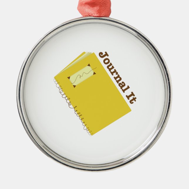 Zapfen Sie es Ornament Aus Metall (Vorne)