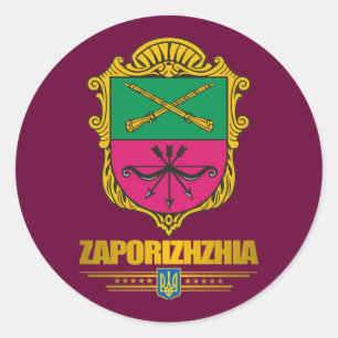 "Zaporizhia (Zaporozhye) COA" Aufkleber