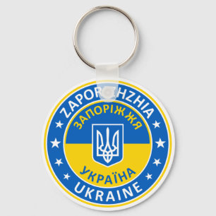 Zaporizhzhia Ukraine Schlüsselanhänger