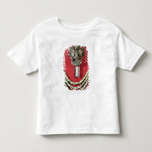 Zapotec Brust die Form der Maskendarstellung Kleinkind T-shirt