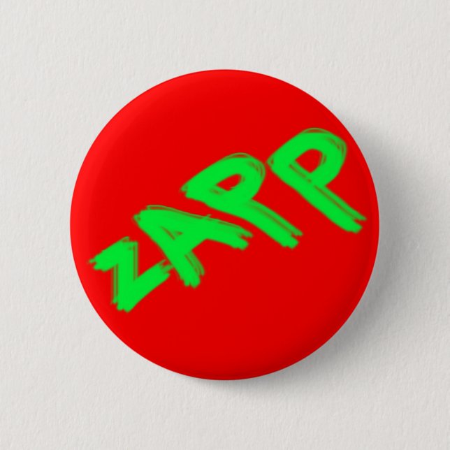 Zapp, Sechzigerjahre Batman-Nostalgie Button (Vorderseite)