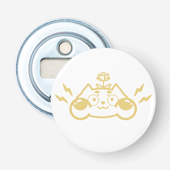 Zappy Chip the Cute Chipmunk Flaschenöffner (Vorderseite)