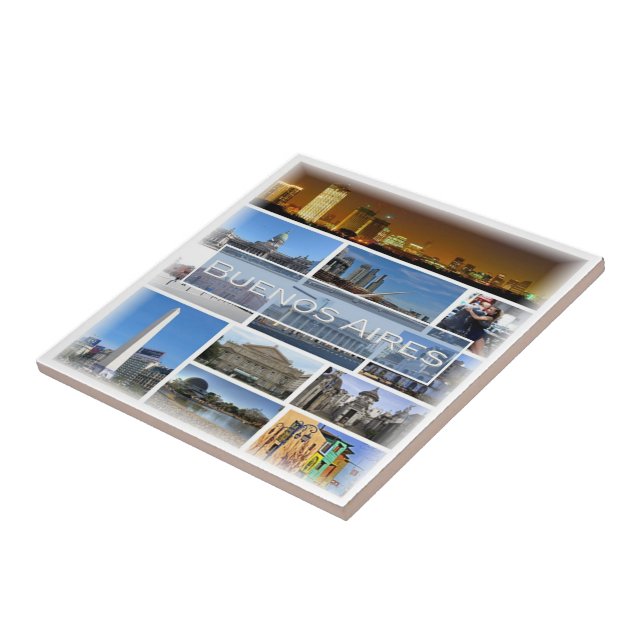 zAR006 BUENOS AIRES, Mosaik, Argentinien, Fliese (Seite)