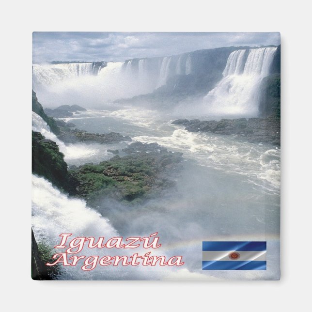 zAR010 IGUAZU Nationalpark, Wasserfälle, Kühlschra Magnet (Vorne)
