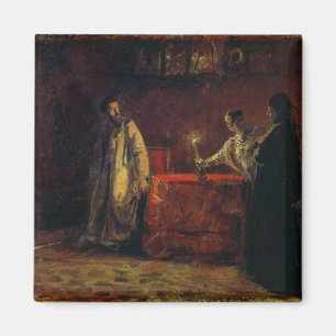 Zar Boris Godunow und Tsarina Martha, 1874 Magnet