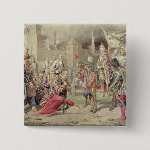 Zar Iwan IV Vasilyevich das schreckliche Button