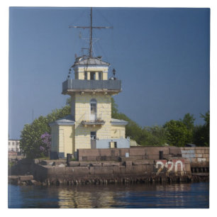 Zar Peter des Großen Marinefestungstadt Fliese