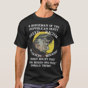Zar Rue Lügner Trump Kriegsrecht Aufstandsgesetz W T-Shirt