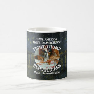 Zar Rue Lügner Trump Republikanische Partei USA Am Kaffeetasse