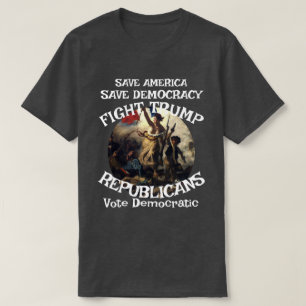 Zar Rue Lügner Trump Republikanische Partei USA Am T-Shirt