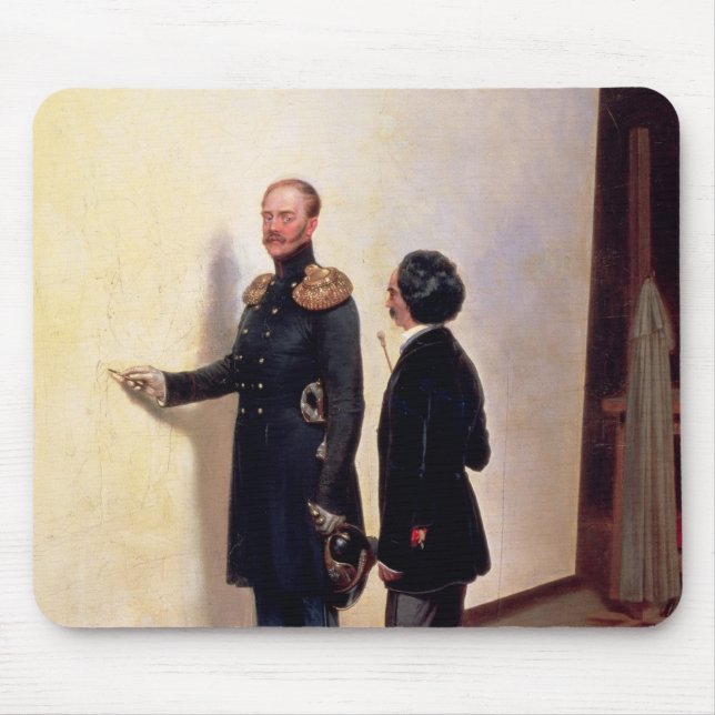 Zar und Künstler Mousepad (Vorne)