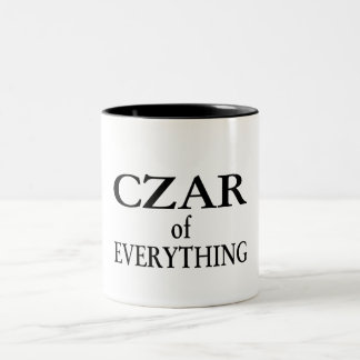Zar von alles zweifarbige tasse