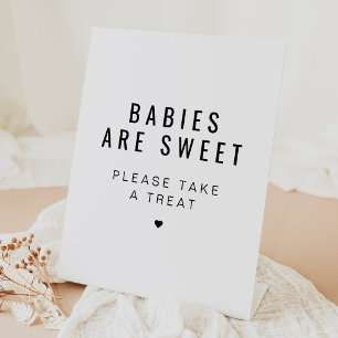 ZARA Moderne Minimalistische Babydusche Gefallen Z Sockelschild