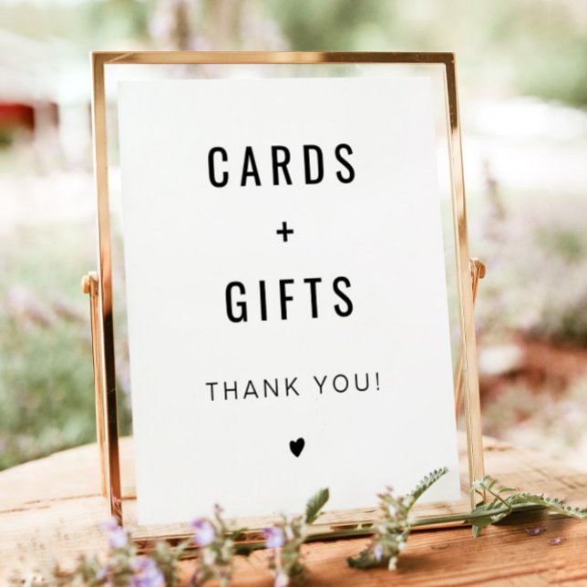 ZARA Moderne Minimalistische Karten und Geschenke  Poster (Von Creator hochgeladen)