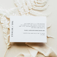 ZARA Moderne Minimalistische Sans Seriennummer