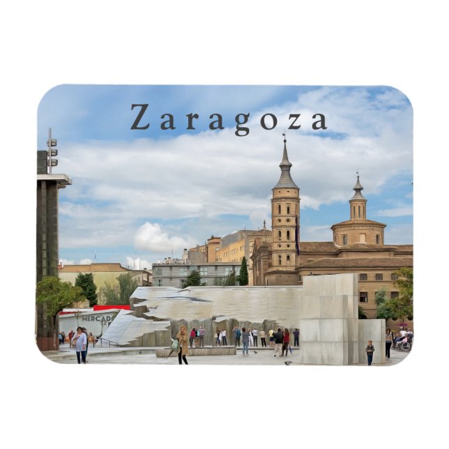 Zaragoza. 21. magnet (Horizontal)