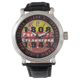 Zaragoza, das spanische Stalingrad-Knopfmagazin Armbanduhr