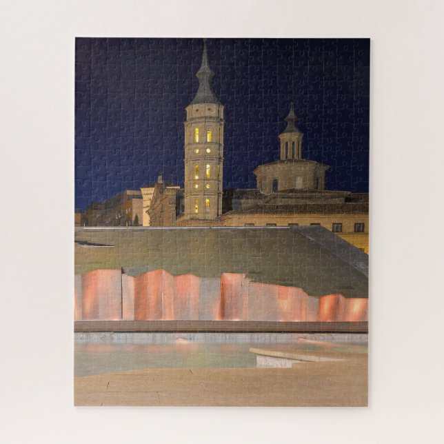 Zaragoza Spain Jigsaw Puzzle (Vertikal)